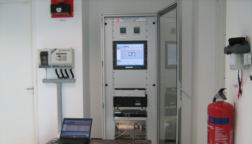 TGS System Panel in Operation